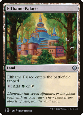 Magic: The Gathering - Elfhame Palace - Starter Commander Decks