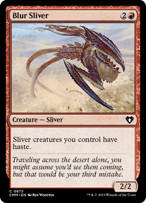 Magic: The Gathering - Blur Sliver - Commander Masters