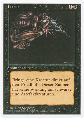 Magic: The Gathering - Terror - Revised Edition