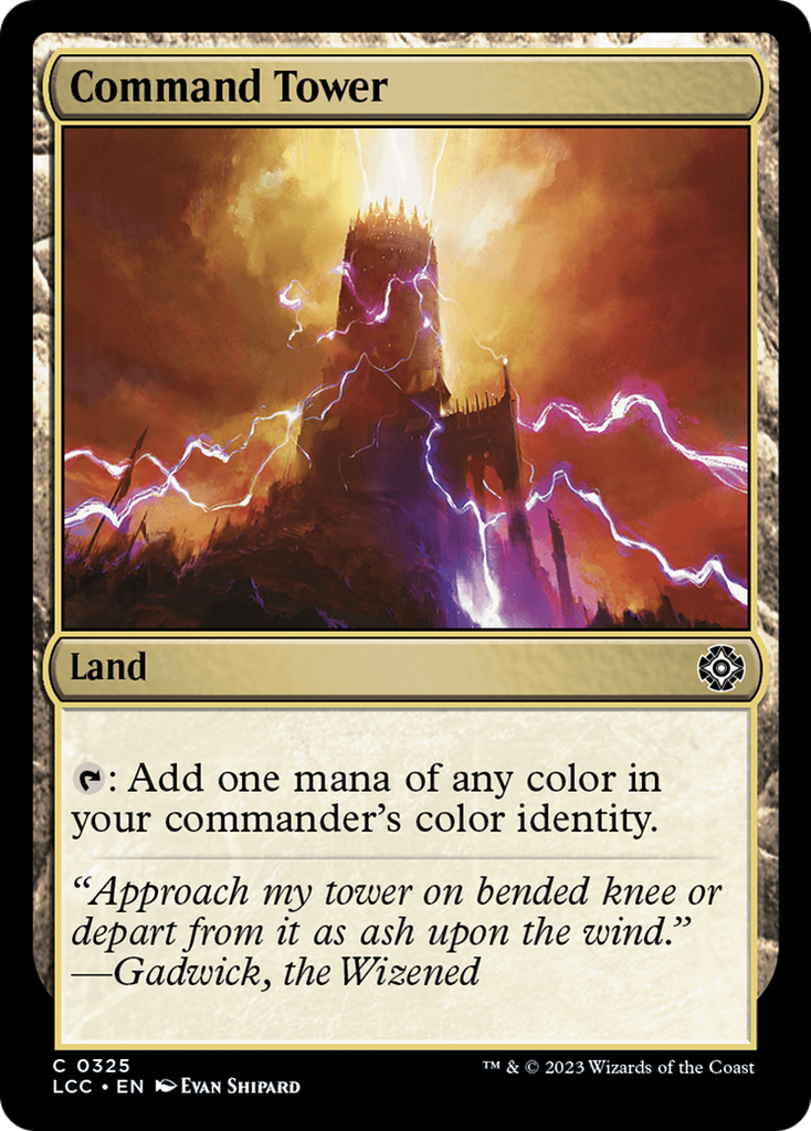 Magic: The Gathering - Command Tower - The Lost Caverns of Ixalan Commander
