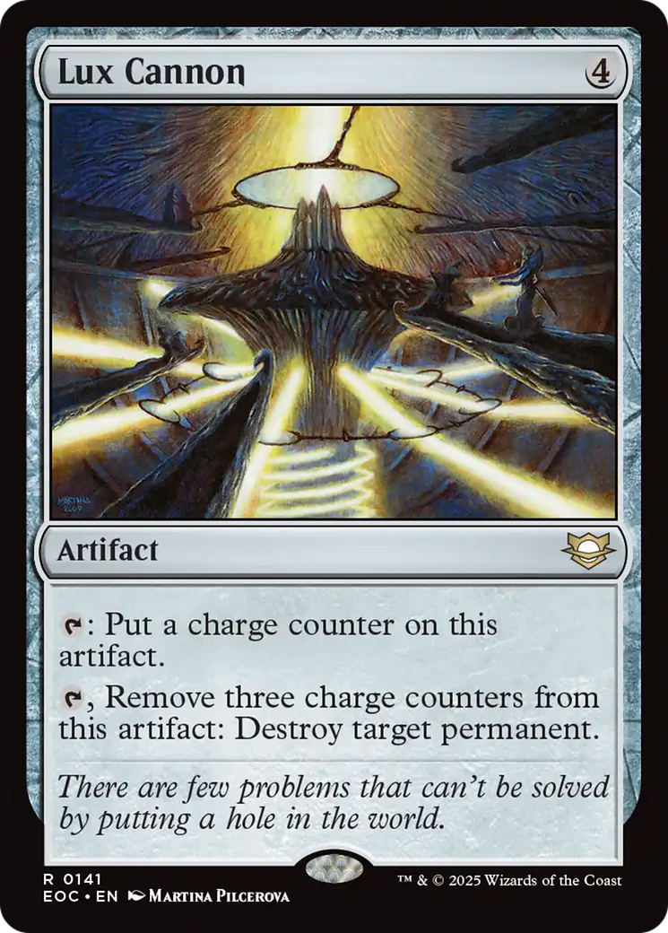 Magic: The Gathering - Lux Cannon - Edge of Eternities Commander