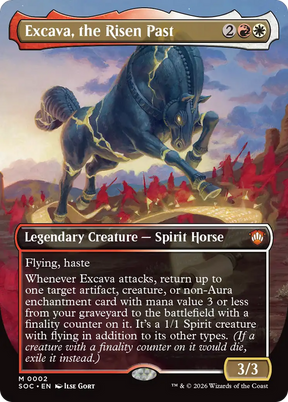 Magic: The Gathering - Excava, the Risen Past - Secrets of Strixhaven Commander