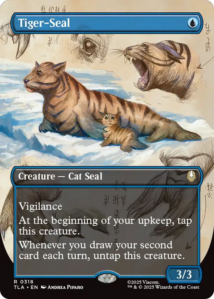 Magic: The Gathering - Tiger-Seal Foil - Avatar: The Last Airbender