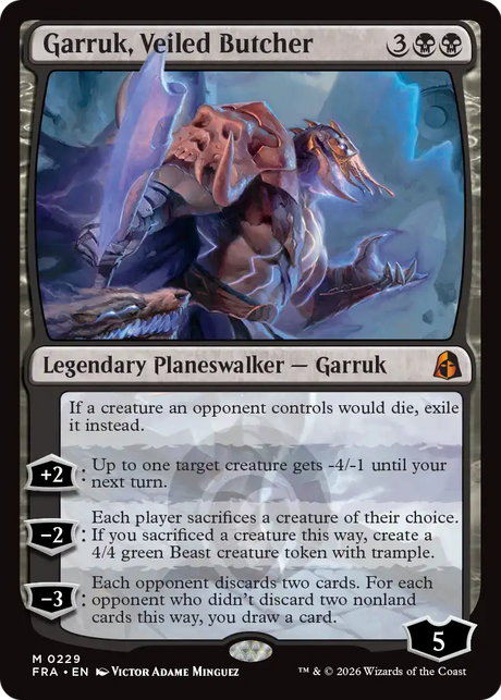 Magic: The Gathering - Garruk, Veiled Butcher - Reality Fracture