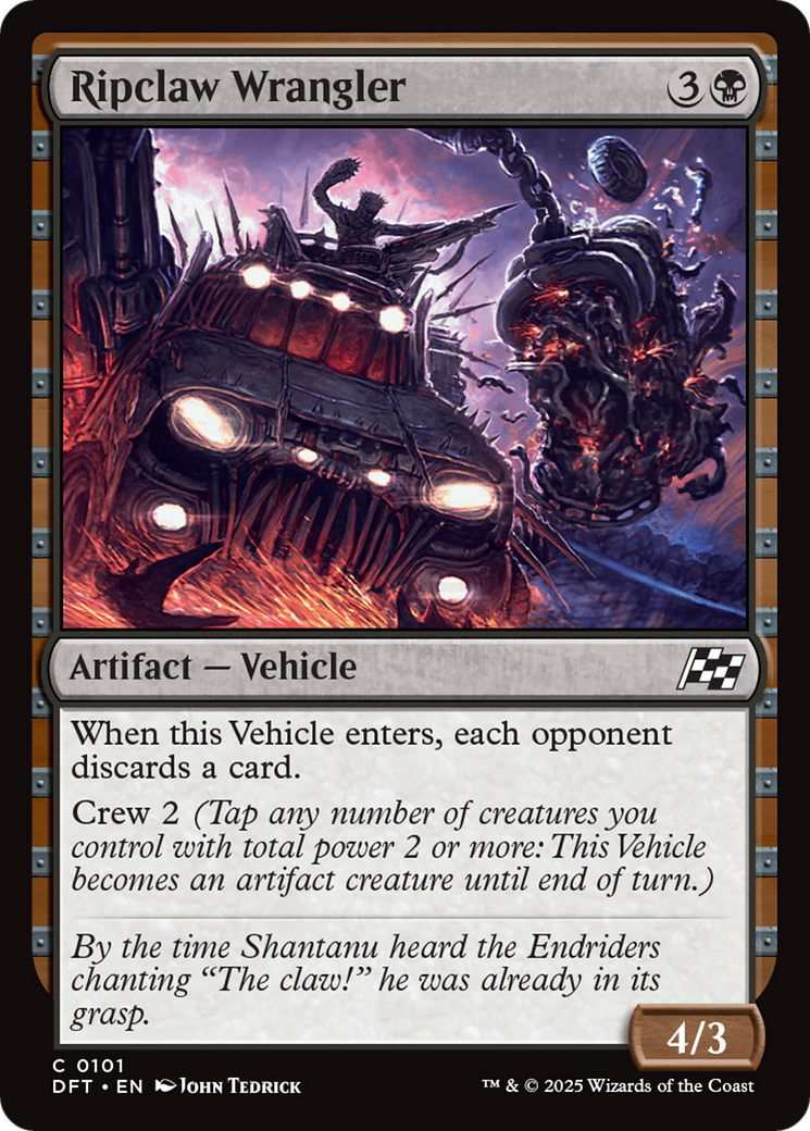 Magic: The Gathering - Ripclaw Wrangler Foil - Aetherdrift