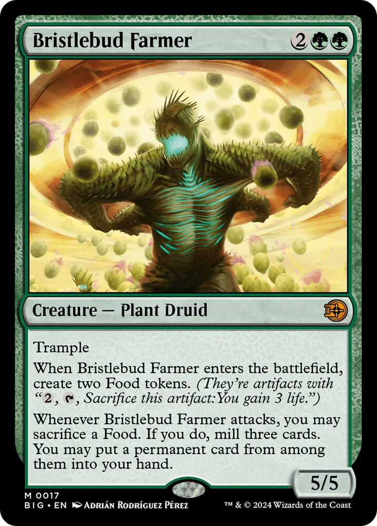 Magic: The Gathering - Bristlebud Farmer - The Big Score