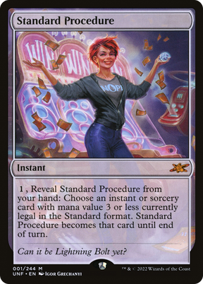 Magic: The Gathering - Standard Procedure - Unfinity