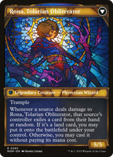 Magic: The Gathering - Rona, Herald of Invasion // Rona, Tolarian Obliterator Foil - March of the Machine