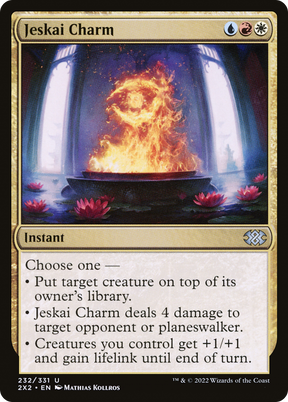 Magic: The Gathering - Jeskai Charm - Double Masters 2022