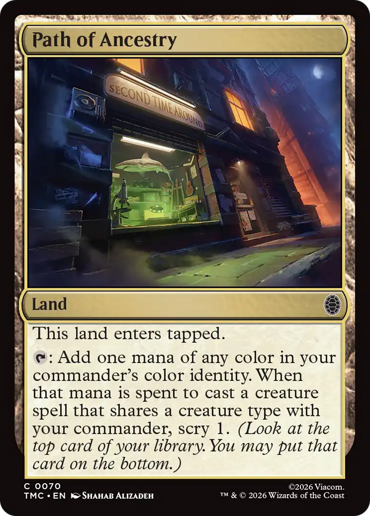 Magic: The Gathering - Path of Ancestry - Teenage Mutant Ninja Turtles Eternal