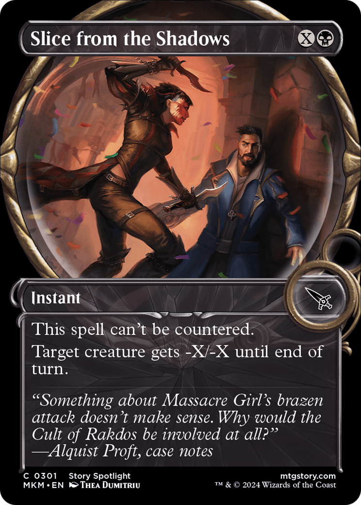 Magic: The Gathering - Slice from the Shadows - Murders at Karlov Manor