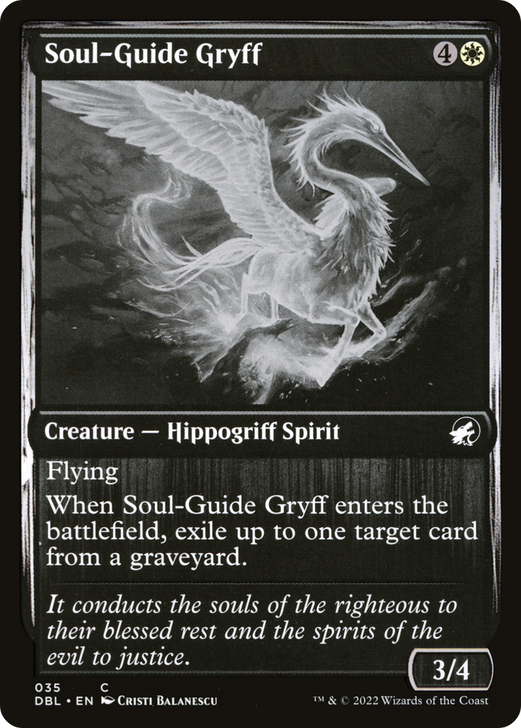 Magic: The Gathering - Soul-Guide Gryff - Innistrad: Double Feature