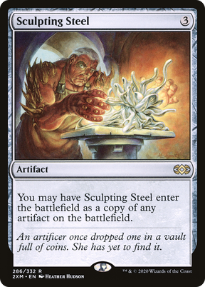 Magic: The Gathering - Sculpting Steel Foil - Double Masters