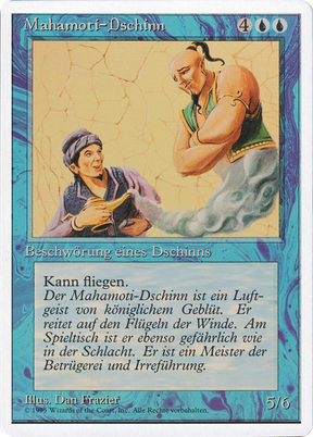 Magic: The Gathering - Mahamoti-Dschinn - Revised Edition