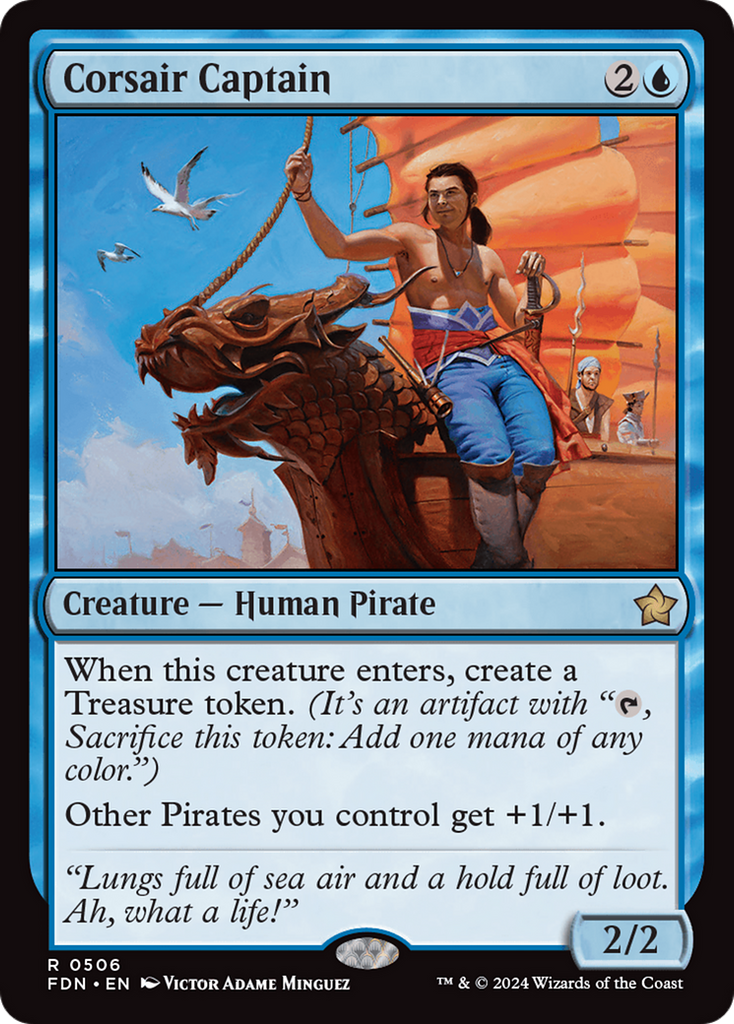 Magic: The Gathering - Corsair Captain - Foundations