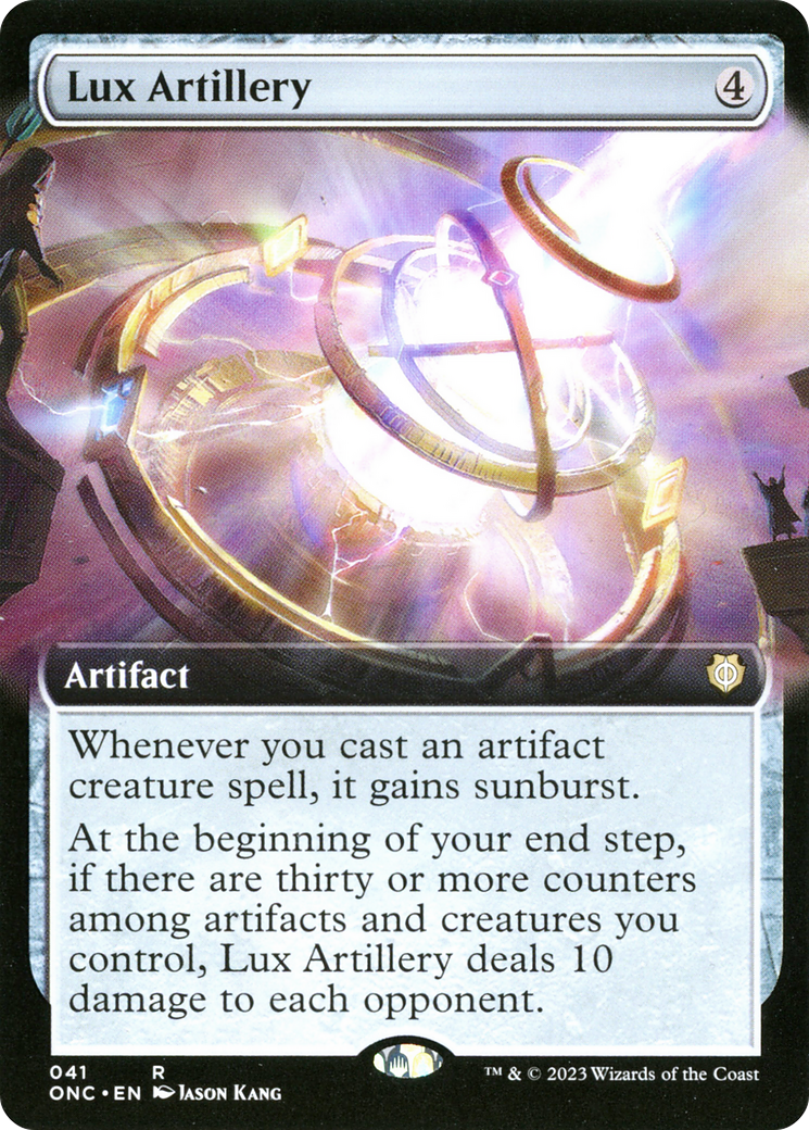 Magic: The Gathering - Lux Artillery Foil - Phyrexia: All Will Be One Commander