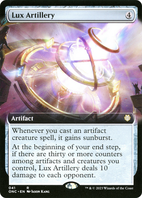 Magic: The Gathering - Lux Artillery - Phyrexia: All Will Be One Commander