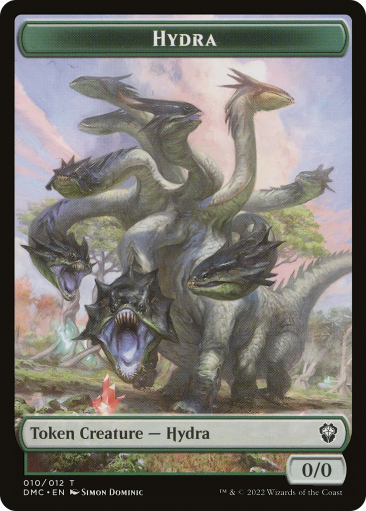 Magic: The Gathering - Hydra Token - Dominaria United Commander Tokens