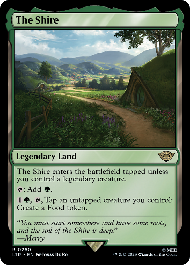 Magic: The Gathering - The Shire - The Lord of the Rings: Tales of Middle-earth