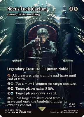 Magic: The Gathering - Kenrith, the Returned King - Final Fantasy: Through the Ages