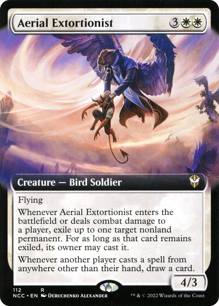 Magic: The Gathering - Aerial Extortionist - New Capenna Commander