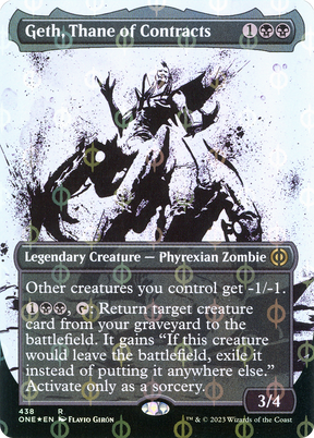 Magic: The Gathering - Geth, Thane of Contracts Foil - Phyrexia: All Will Be One