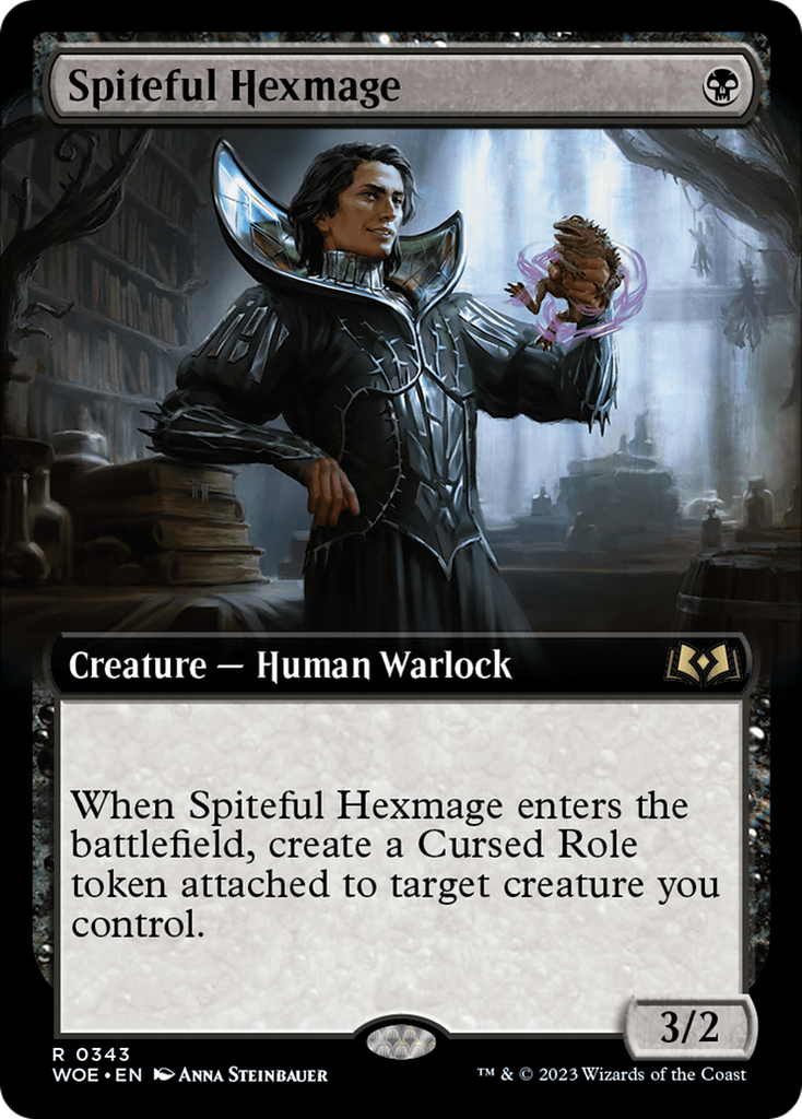 Magic: The Gathering - Spiteful Hexmage Foil - Wilds of Eldraine