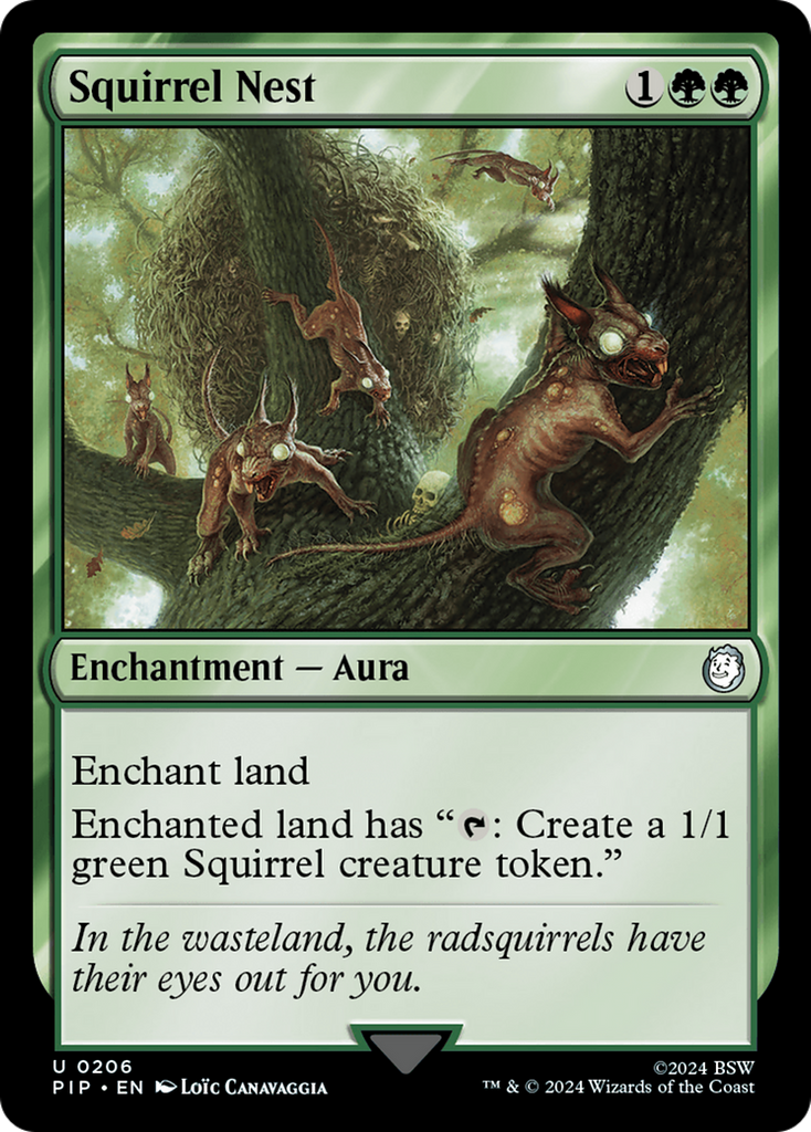 Magic: The Gathering - Squirrel Nest - Fallout