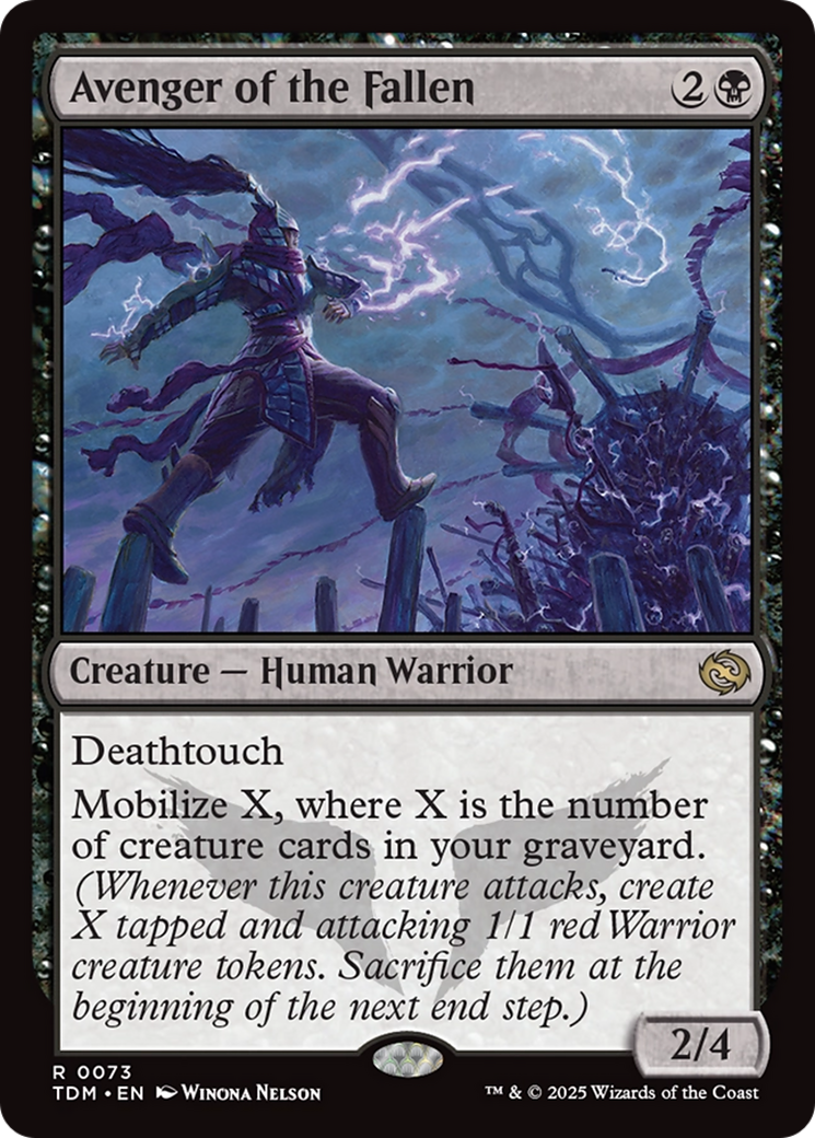 Magic: The Gathering - Avenger of the Fallen Foil - Tarkir: Dragonstorm
