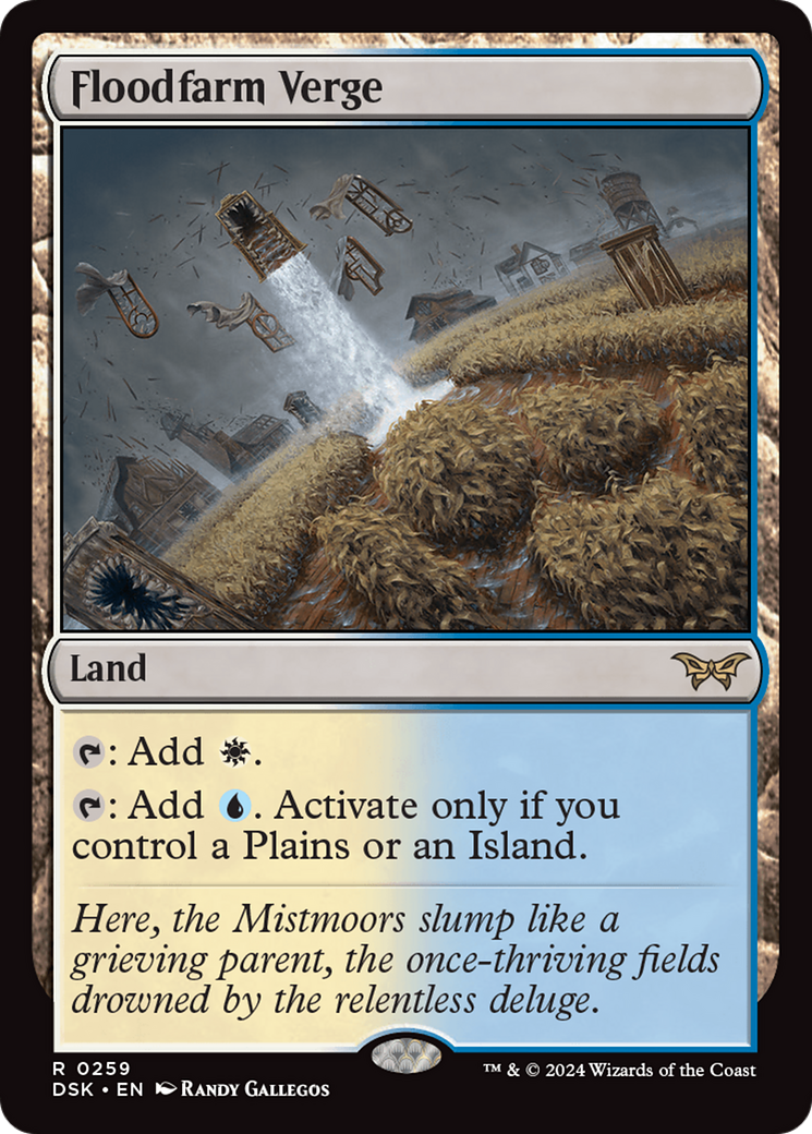 Magic: The Gathering - Floodfarm Verge - Duskmourn: House of Horror