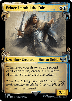 Magic: The Gathering - Prince Imrahil the Fair Foil - The Lord of the Rings: Tales of Middle-earth
