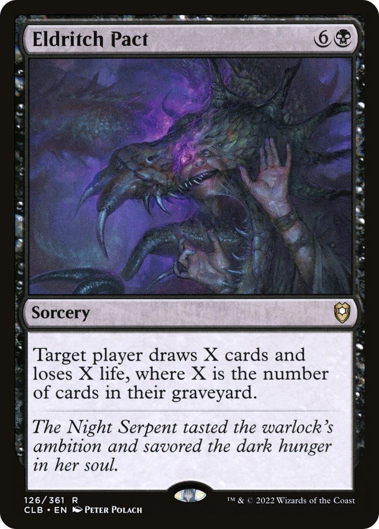 Magic: The Gathering - Eldritch Pact - Commander Legends: Battle for Baldur's Gate