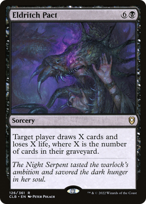 Magic: The Gathering - Eldritch Pact - Commander Legends: Battle for Baldur's Gate