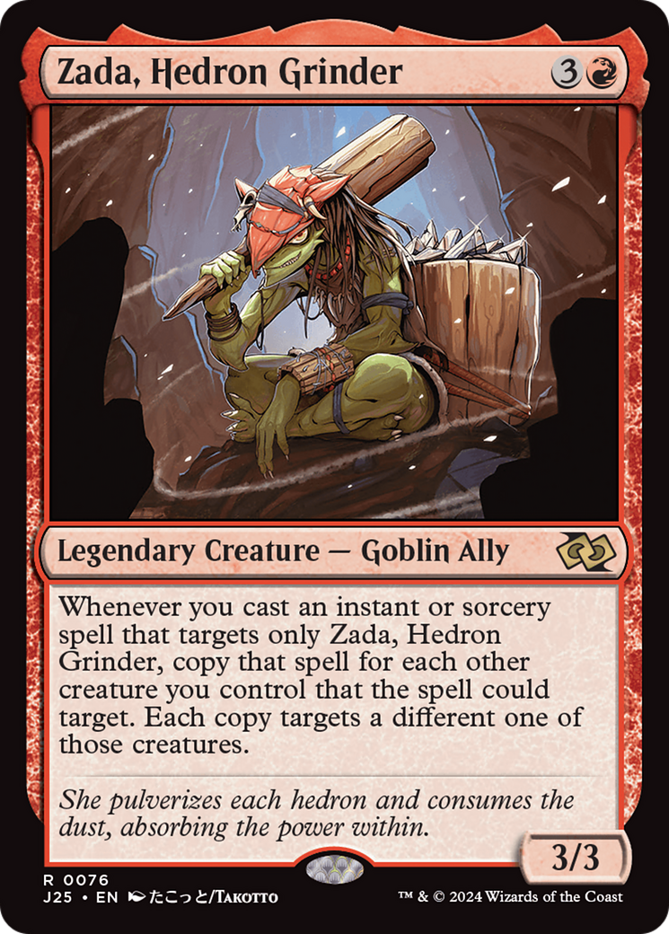 Magic: The Gathering - Zada, Hedron Grinder - Foundations Jumpstart