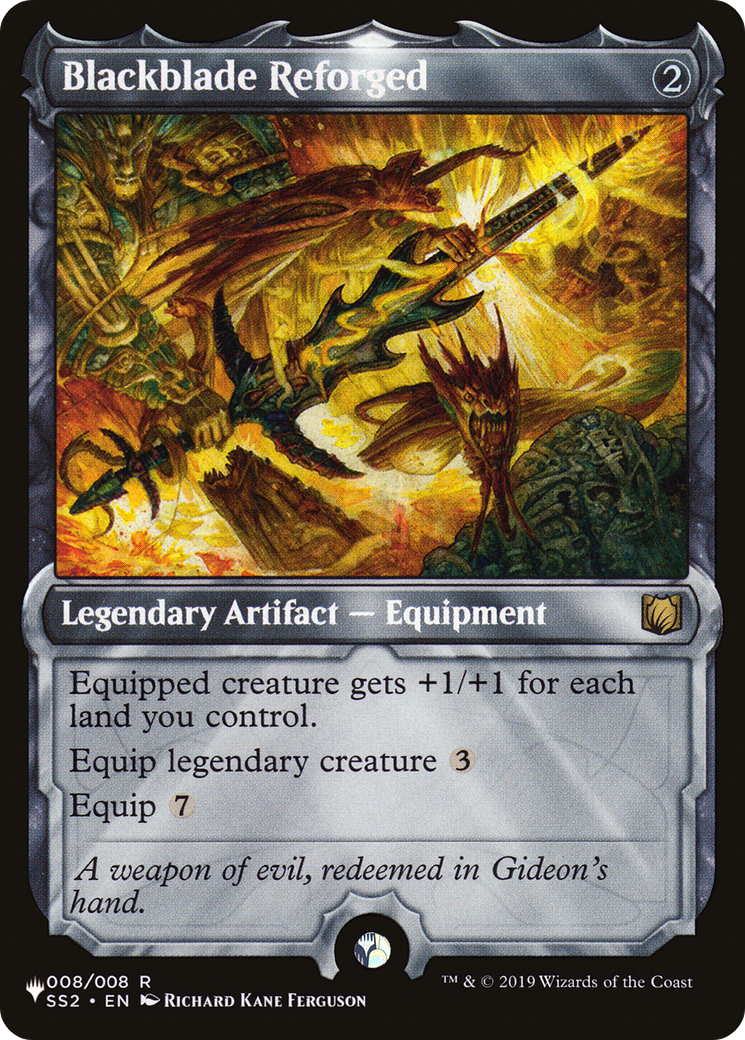 Magic: The Gathering - Blackblade Reforged - The List