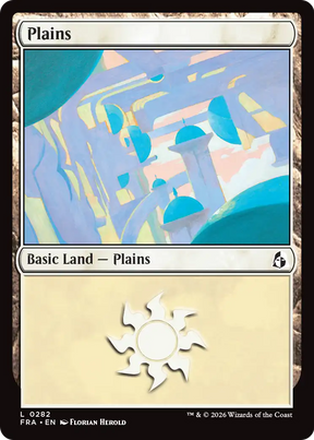 Magic: The Gathering - Plains #282 - Reality Fracture