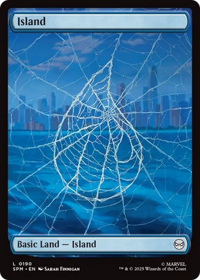 Magic: The Gathering - Island #190 Foil - Marvel's Spider-Man
