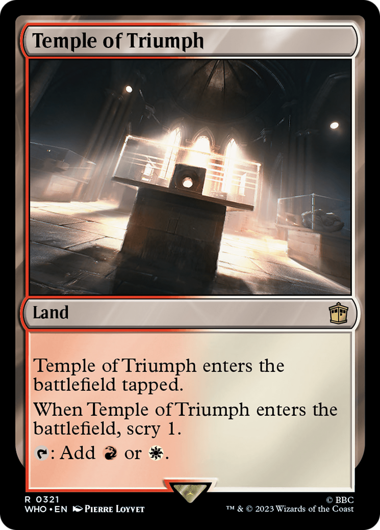 Magic: The Gathering - Temple of Triumph - Doctor Who