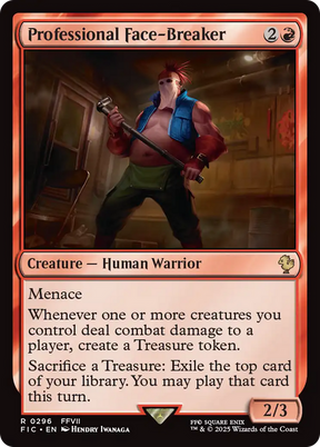 Magic: The Gathering - Professional Face-Breaker - Final Fantasy Commander