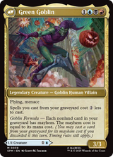 Magic: The Gathering - Norman Osborn // Green Goblin Foil - Marvel's Spider-Man