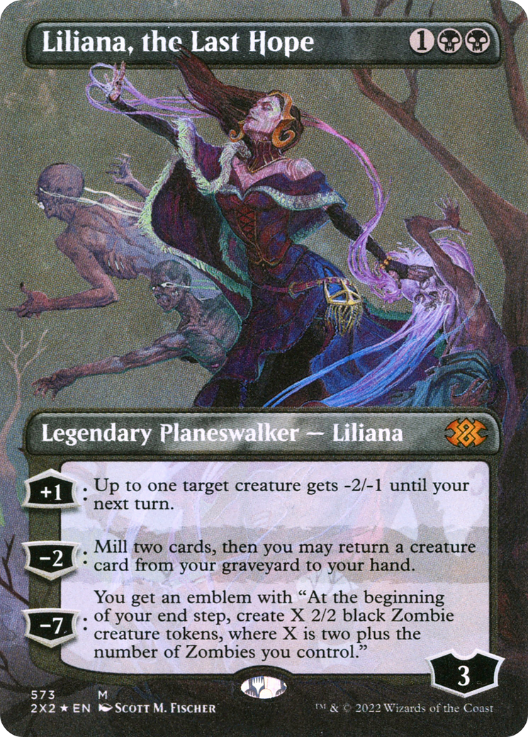 Magic: The Gathering - Liliana, the Last Hope Foil - Double Masters 2022