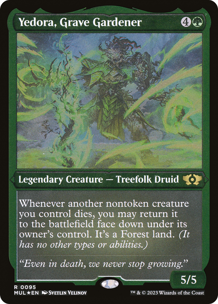 Magic: The Gathering - Yedora, Grave Gardener Foil - Multiverse Legends