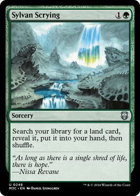 Magic: The Gathering - Sylvan Scrying - Modern Horizons 3 Commander
