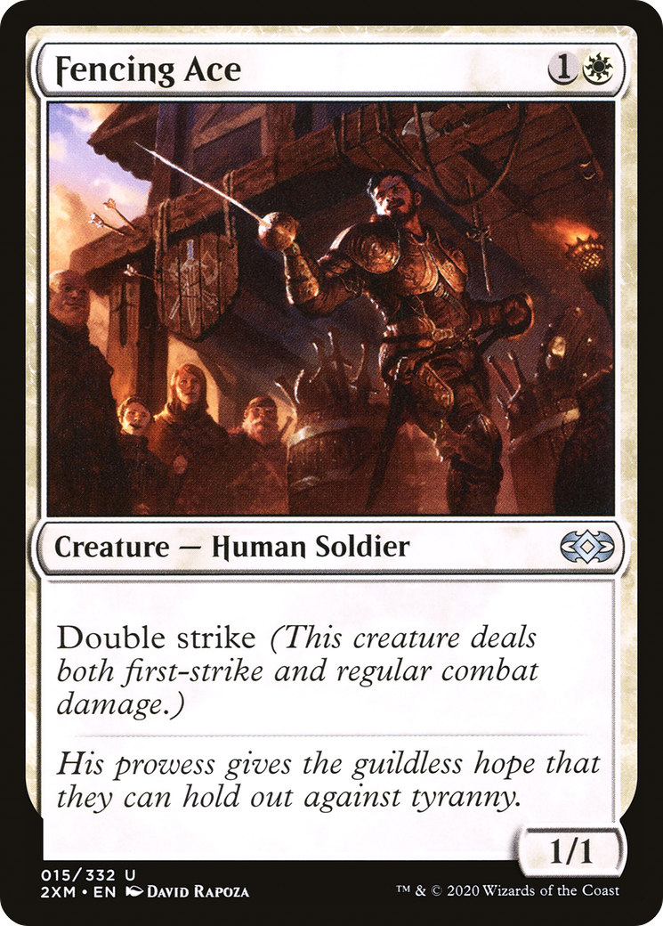 Magic: The Gathering - Fencing Ace Foil - Double Masters