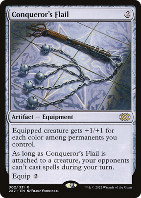 Magic: The Gathering - Conqueror's Flail Foil - Double Masters 2022