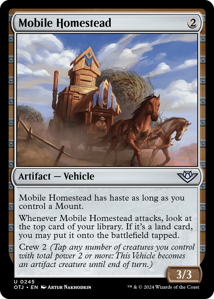 Magic: The Gathering - Mobile Homestead - Outlaws of Thunder Junction