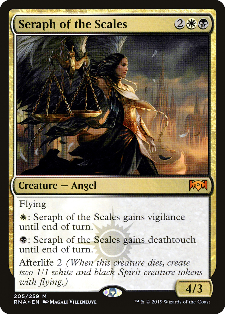 Magic: The Gathering - Seraph of the Scales Foil - Ravnica Allegiance