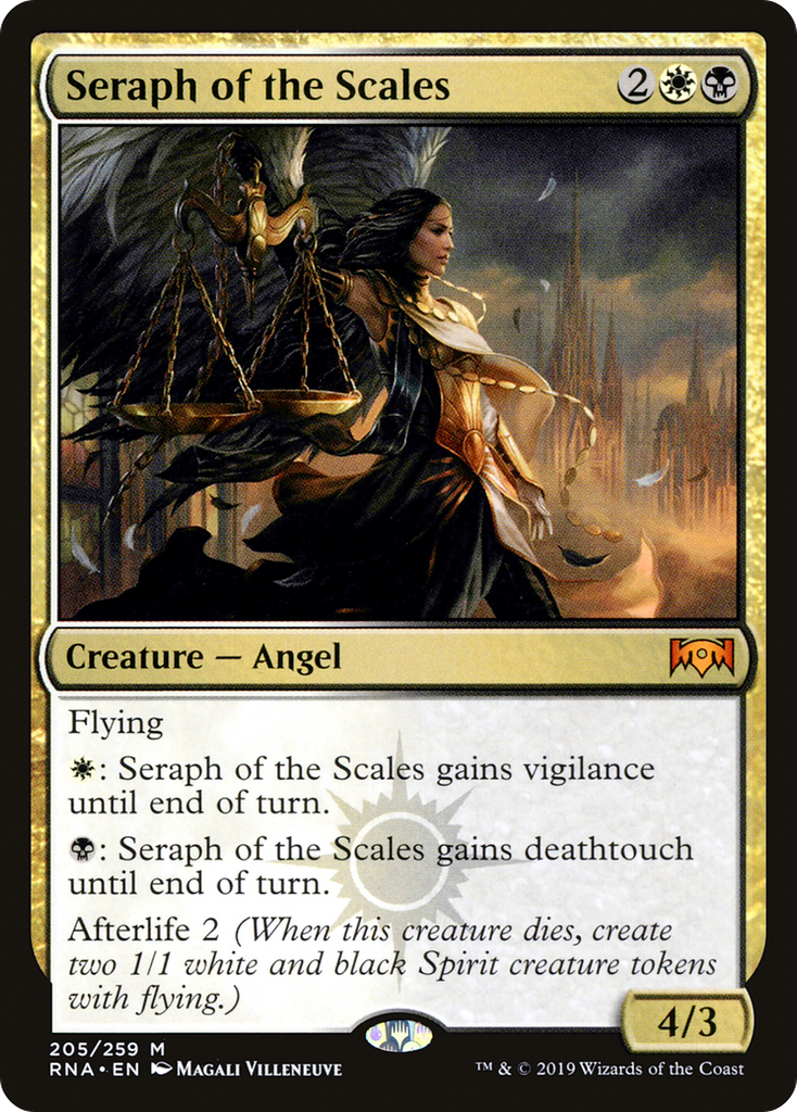 Magic: The Gathering - Seraph of the Scales Foil - Ravnica Allegiance