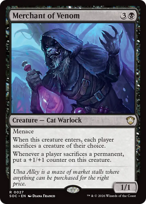 Magic: The Gathering - Merchant of Venom - Secrets of Strixhaven Commander