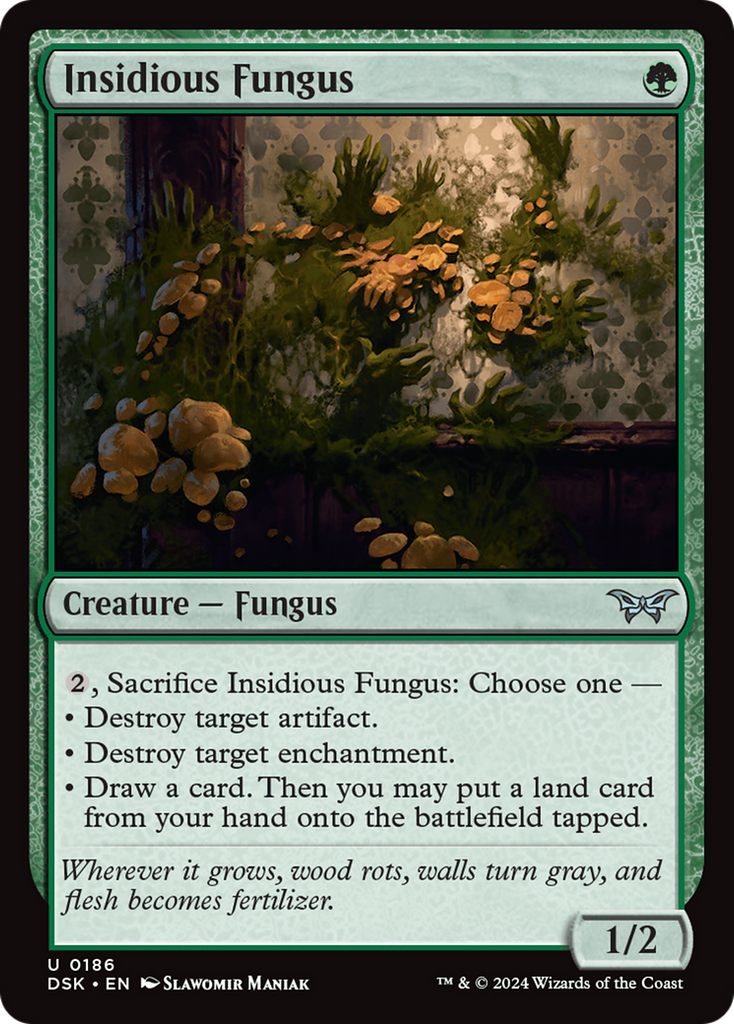 Magic: The Gathering - Insidious Fungus - Duskmourn: House of Horror